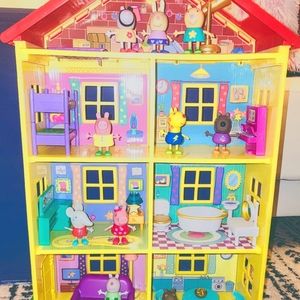 Peppa Pig Large House + Holiday Plane Bundle
